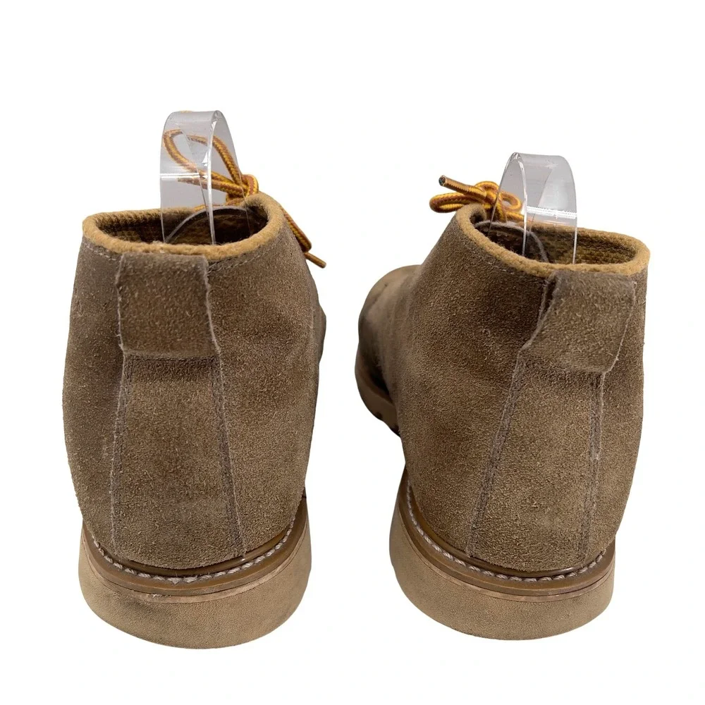 Simple Shoes Suede Desert Boots Chukkas‎ Mens Size 9 Brown Lace Up Oil Resistant